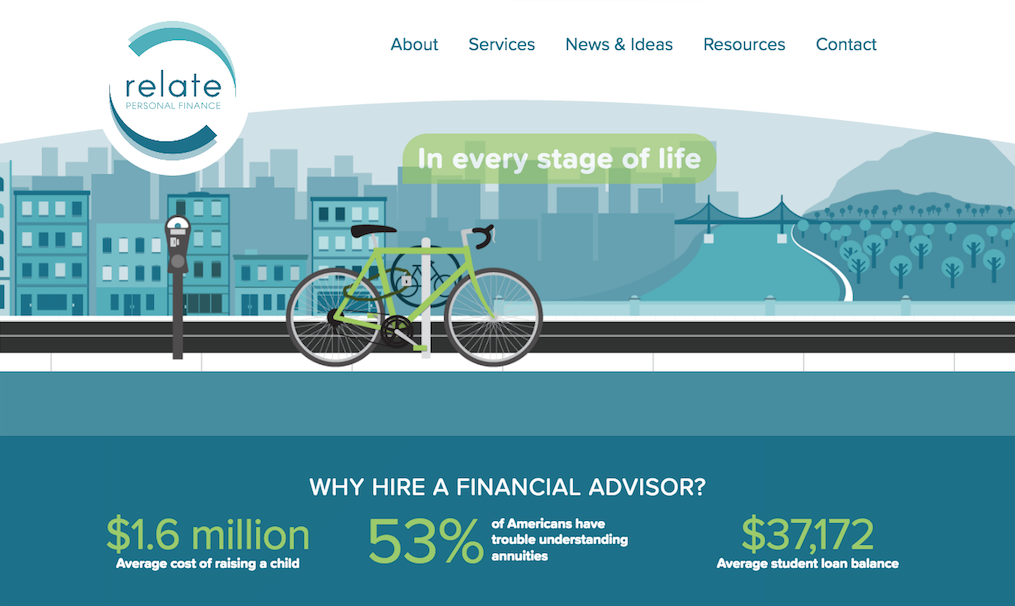 Financial Advice That Relates To You Relate Personal Finance Homepage Header