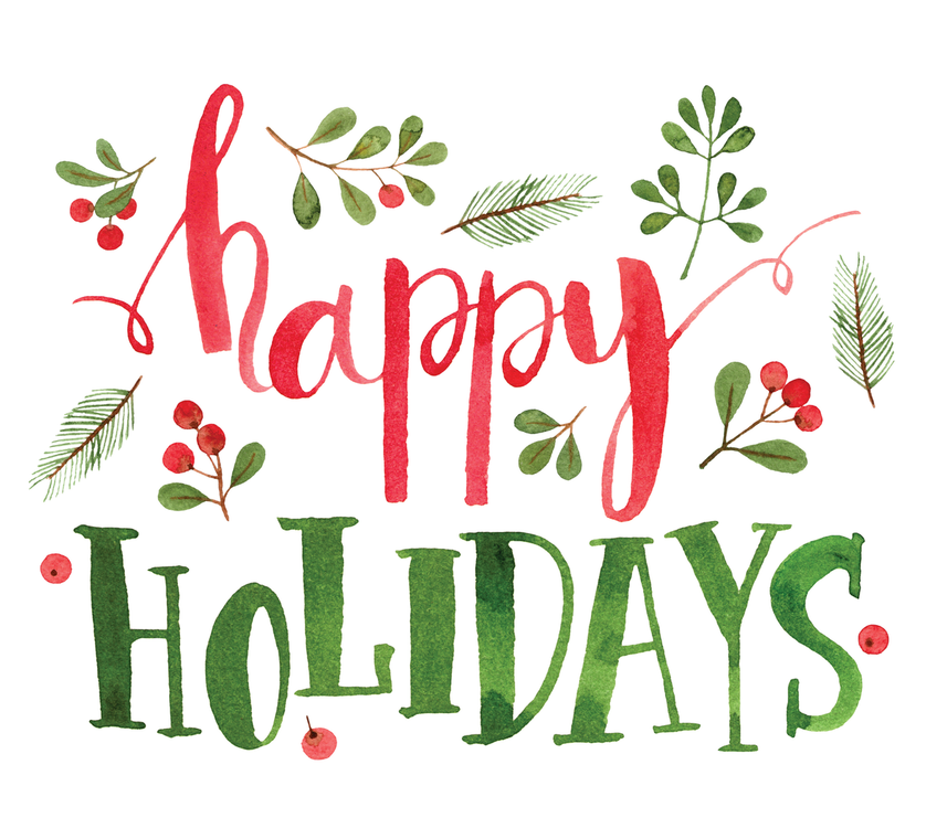 Happy Holidays graphic