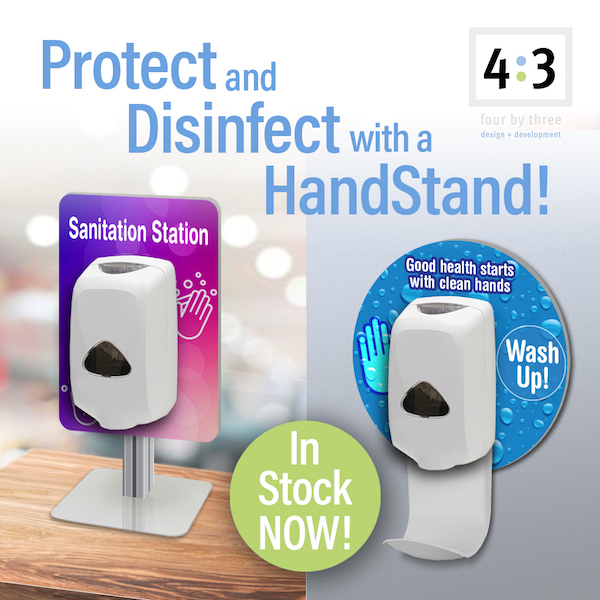 Wall-mounted and Table Top Hand Sanitizer Dispensers