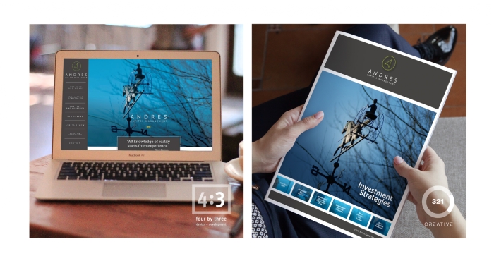 Andres Web and Print Design by 321 Creative Using Print Media to Stand Out From the Crowd