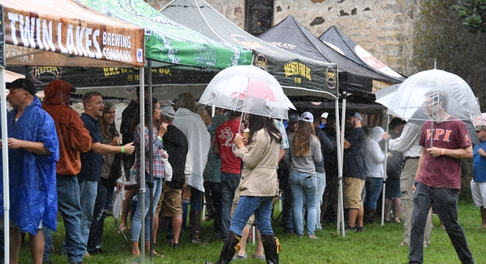 Dedicated Fans Undeterred by Rain at 2018 Historic Odessa Brewfest Dedicated Fans Undeterred by Rain at 5th annual Historic Odessa Brewfest