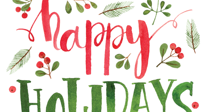 Happy Holidays graphic