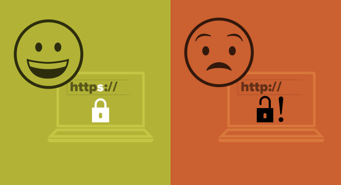 HTTPS Good, HTTP Bad