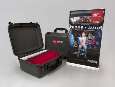 AAA Insurance Tabletop Trade Show Kit