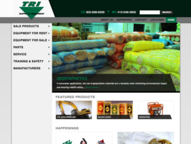 Tri Supply Website