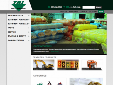 Tri Supply Website