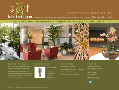 S&H Interiorscapes HomePage