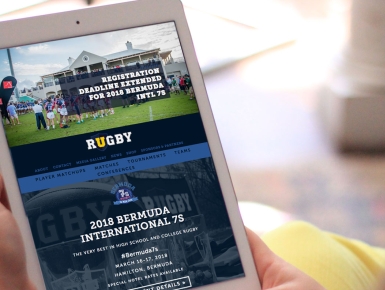 URugby Responsive Design, Tablet/iPad