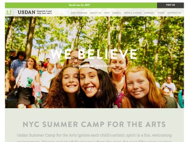 Summer Camp for the Arts outside NYC 