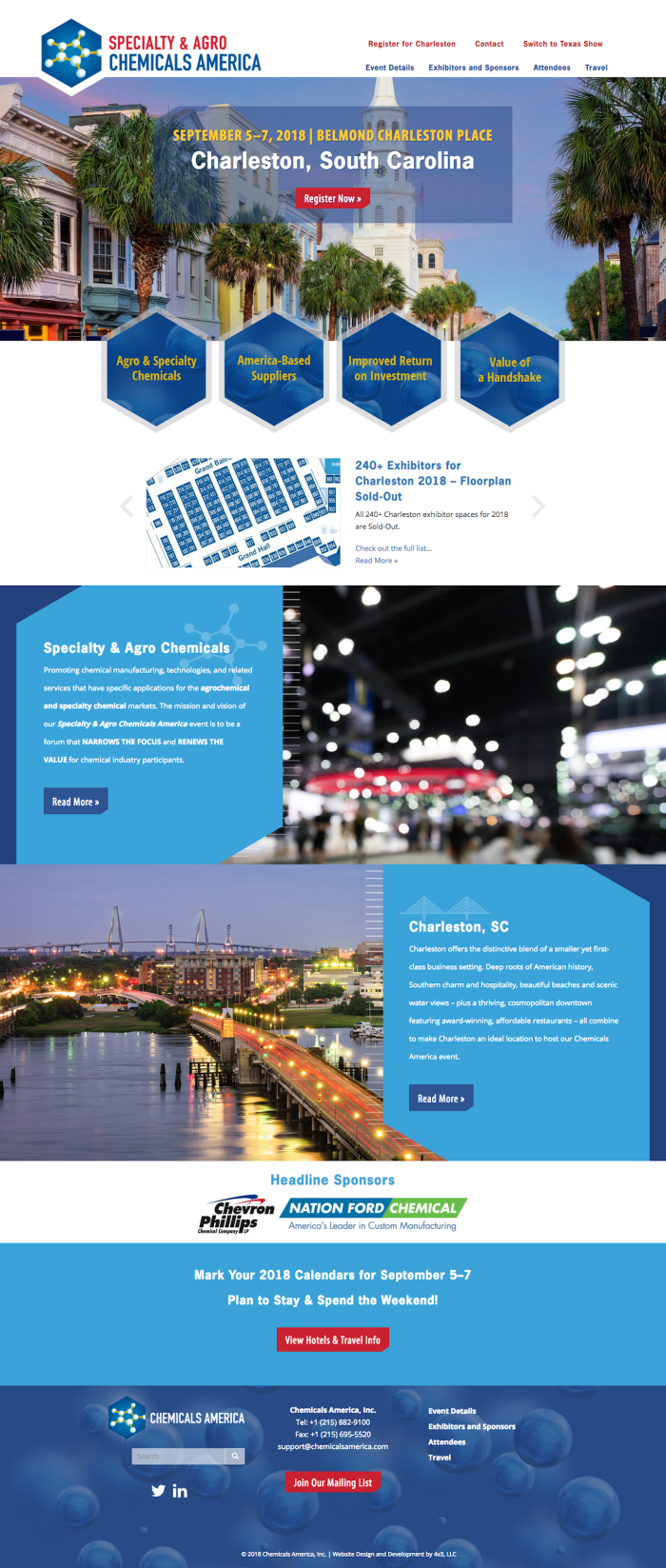 Chemicals America Website | Philadelphia Branding & Marketing | 4x3 LLC