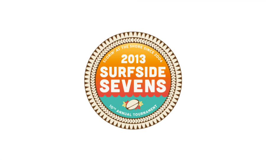 Surfside Sevens Branding begins with the logo