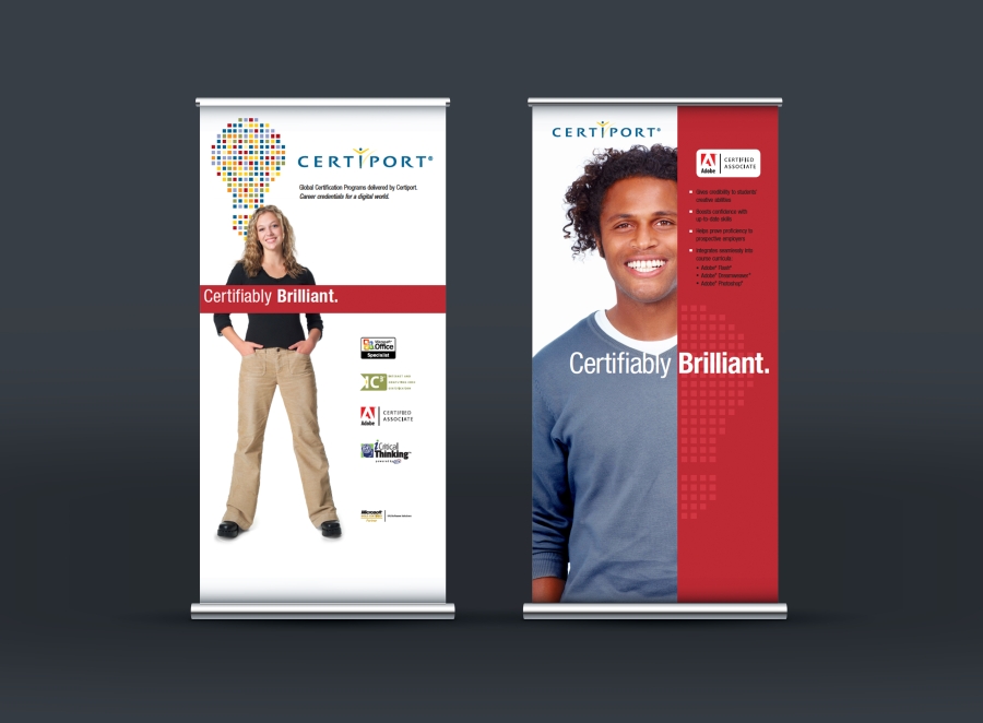 Pull-Up Banner for Certiport