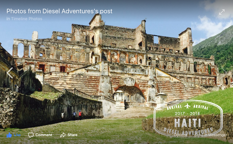 Diesel Adventures marketing in Haiti