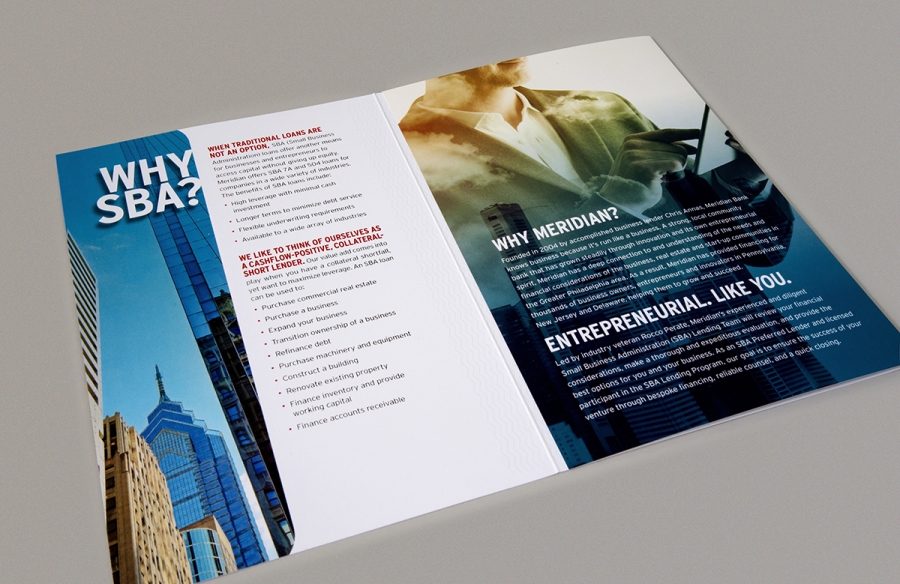 Meridian SBA Brochure, gatefold