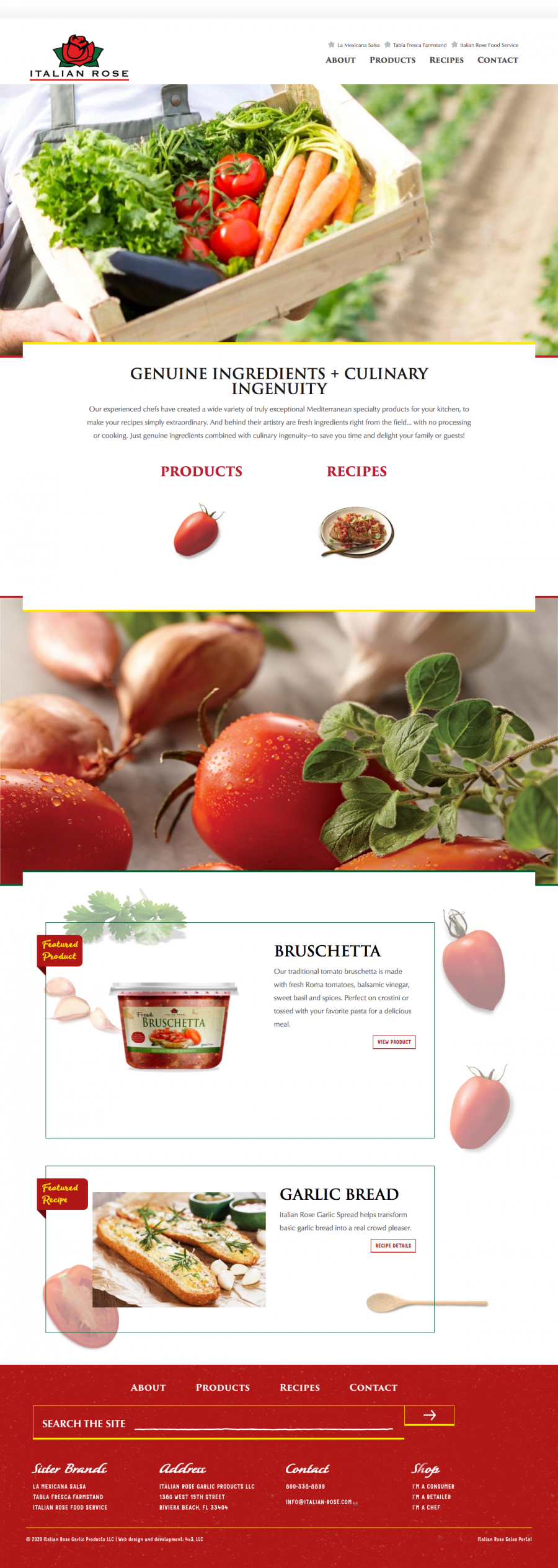 Italian Rose homepage