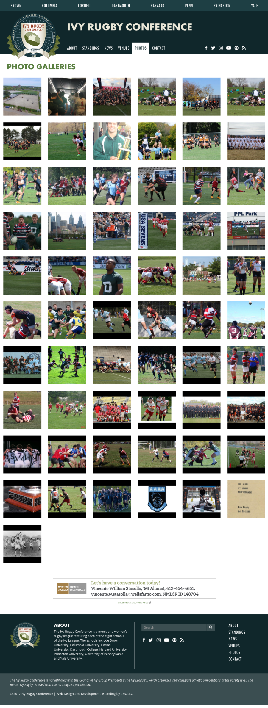 Ivy Rugby Custom Photo Gallery