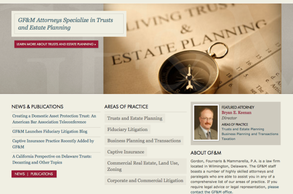GF&M Law Firm Home Page