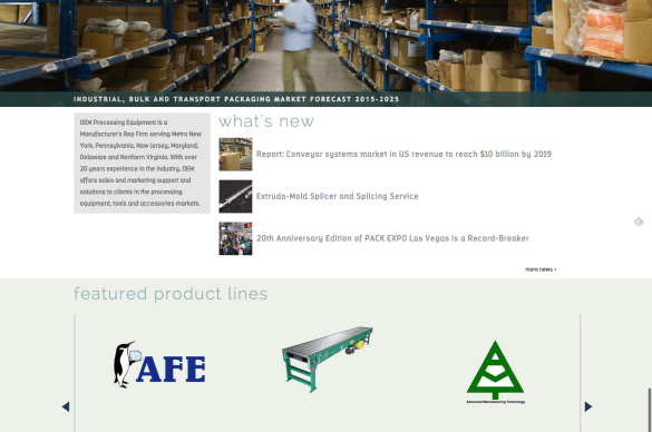 OEM Processing Equipment - Home Page