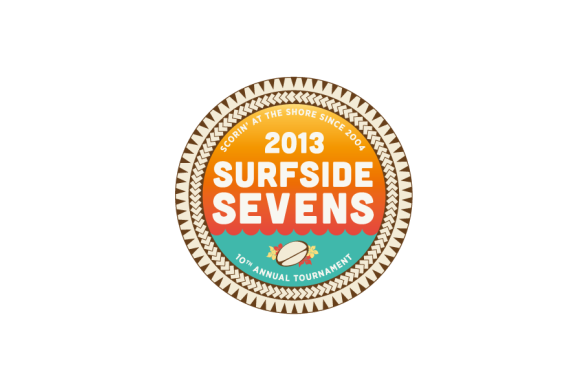 Surfside Sevens Branding begins with the logo