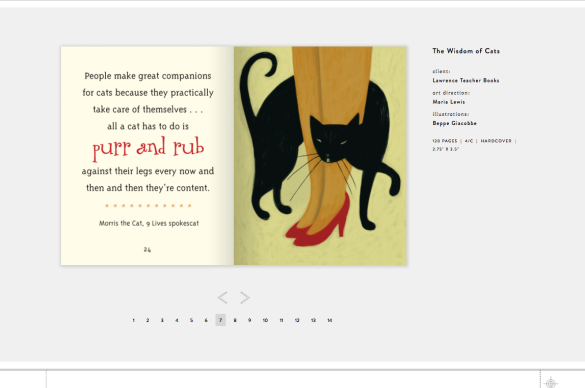 The Wisdom of Cats Print/Book Design