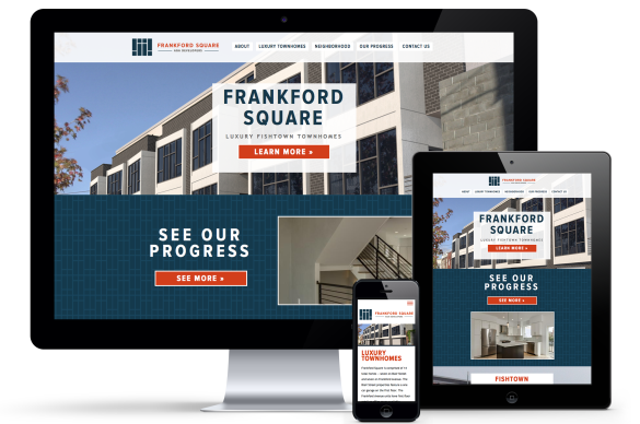 Frankford Square Responsive Website