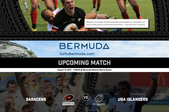 Custom Rugby Website Homepage