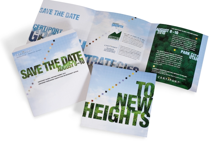 Certiport Invitation Print Design