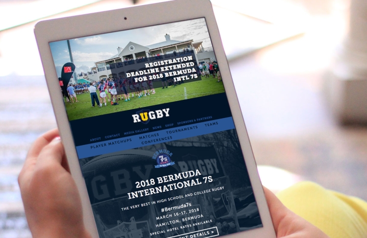 URugby Responsive Design, Tablet/iPad